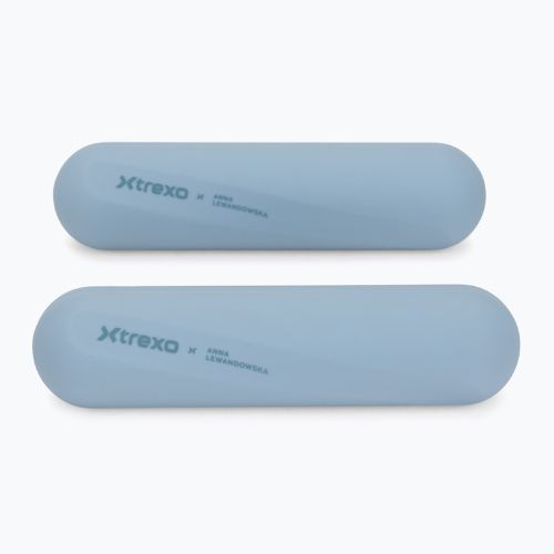 Dumbbell set XTREXO x Anna Lewandowska Bars 215 Azul Bruma