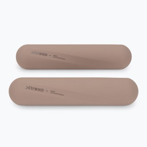 Dumbbell set XTREXO x Anna Lewandowska Bars 220 Milktea