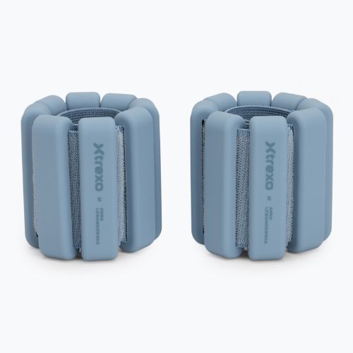 Ankle and wrist weights XTREXO x Anna Lewandowska Bangles 210 Azul Bruma