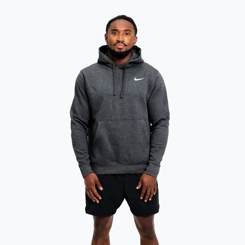 Men's sweatshirt Nike Strength S&C Hoodie charcoal/white