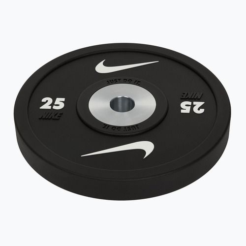 Obciążenie bumperowe Nike Strength Pro Urethane Bumper Plates 25 kg black