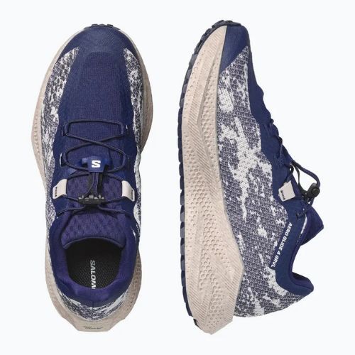Men's running shoes Salomon Aero Glide 4 GRVL maritime blue/silver cloud
