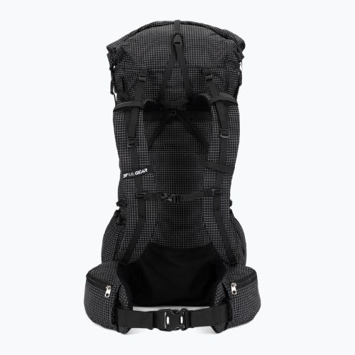 Hiking backpack 3F UL Qidian Pro 46+10L Black