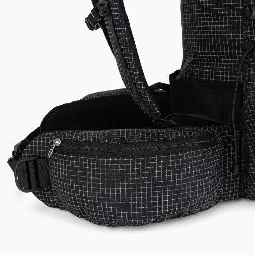 Hiking backpack 3F UL Qidian Pro 46+10L Black