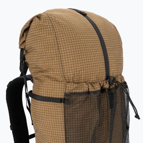Hiking backpack 3F UL Qidian Pro 46+10L Brown