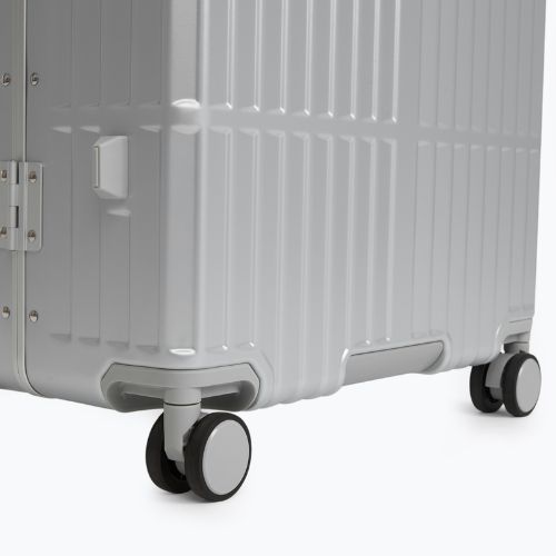 Large travel suitcase Kadva Tigre 96l Silver