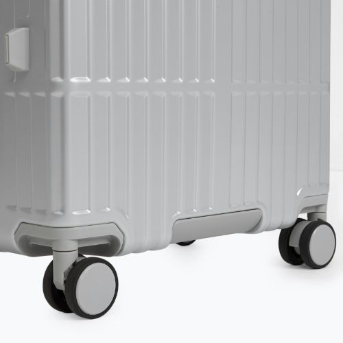 Medium travel suitcase Kadva Tigre 64l Silver