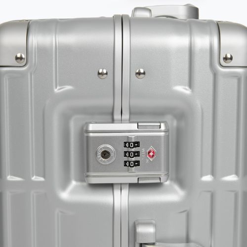 Cabin suitcase Kadva Tigre 37l Silver
