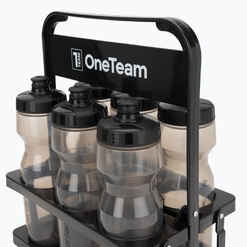 Set OneTeam Water Bottle Carries + Bidon Sportano Black