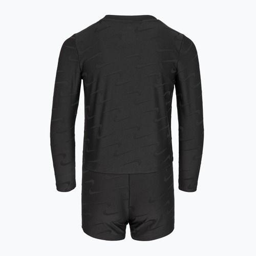 Children's tracksuit Nike Swoosh Motion Club Ls Dk Smoke Grey
