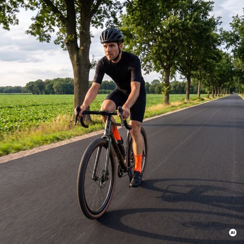 ATTABO Maxis Visible Pro cycling socks 3 pairs orange