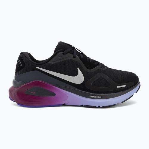 Women's running shoes Nike Structure 26 Black/Gridiron/Metallic Silver