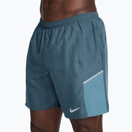 Men's running shorts Nike Miler Dri-Fit 2in1 7" smokey blue/cerulean
