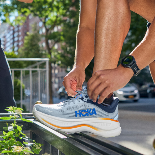 Men's running shoes HOKA Bondi 9 drizzle/downpour