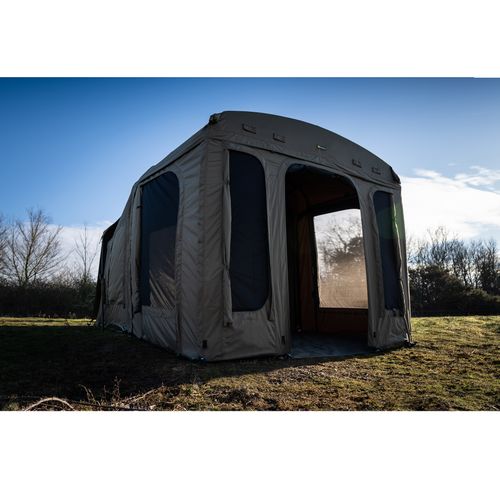 RidgeMonkey Escape XF2 Standard 2-person tent with Plus Porch Extension brown RM288