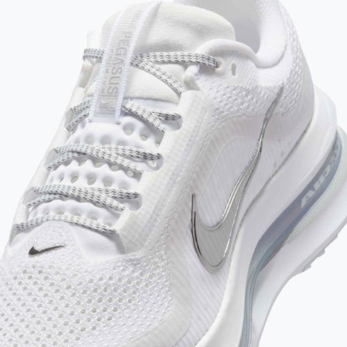 Women's running shoes Nike Pegasus Premium white/metallic silver/metallic silver