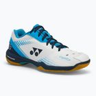 Men's badminton shoes YONEX 65 Z3 white/ ocean blue