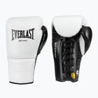 Boxing gloves Everlast Powerlock Pro OG Laced white/black