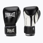 Boxing gloves Everlast Powerlock OG H&L Leather Advanced Training black/white
