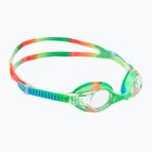 Children's swimming goggles TYR Swimple Tie Dye Non-Mirrored clear/ green/ orange