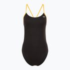 Women's one-piece swimsuit TYR Hexa Cutoutfit black/gold