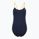 Women's one-piece swimsuit TYR Hexa Cutoutfit navy/gold