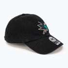 47 Brand NHL San Jose Sharks CLEAN UP baseball cap black