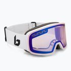 Ski goggles Bollé Nevada Small offwhite matte/phantom vermillon blue photochromic
