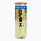 HEAD Padel Pro S+ padel balls 3 pcs. yellow