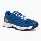Children's tennis shoes Wilson Rush Pro Ace L Jr déjà vu blue/orange tiger/white