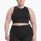 Women's workout top Reebok Lux Contour Crop In black