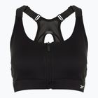 Training bra Reebok Lux Front-Zip High Impact black