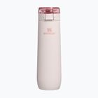 Thermal bottle Stanley FlowState Spring rose quartz