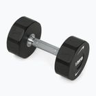 Chrome dumbbell Nike Strength Pro Urethane Dumbbell 12 kg black/white