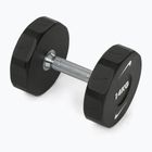 Chrome dumbbell Nike Strength Pro Urethane Dumbbell 14 kg black/white