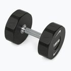 Chrome dumbbell Nike Strength Pro Urethane Dumbbell 18 kg black/white
