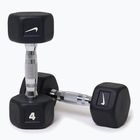 Dumbbells Nike Strength Hex Dumbbell 2 x 4 kg black/white