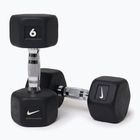 Dumbbells Nike Strength Hex Dumbbell 2 x 6 kg black/white