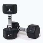 Dumbbells Nike Strength Hex Dumbbell 2 x 7 kg black/white