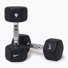 Dumbbells Nike Strength Hex Dumbbell 2 x 9 kg black/white