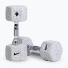 Dumbbells Nike Strength Grind Hex Dumbbell 2 x 6 kg wolf grey