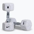 Dumbbells Nike Strength Grind Hex Dumbbell 2 x 8 kg wolf grey