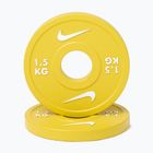 Weight Nike Strength Change Plates 2 x 1,5 kg yellow/white