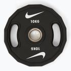 Bumper weight Nike Strength Pro Urethane Plates 10 kg black/white