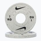Weight Nike Strength Grind Change Plates 2 x 1 kg wolf grey