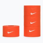 Cohesive elastic bandage Nike Strenght Athletic Tape orange/white