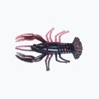Relax Crawfish 2 Laminated rubber lure 4 pcs black-red glitter super red CRF2