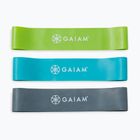 Exercise band set Zestaw Gaiam Restore Mini Band Kit 3 szt. green/blue/navy