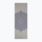 Yoga mat Gaiam Sustained Yoga grey sundial flower