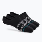 Stance Basic No Show socks 3 pairs black